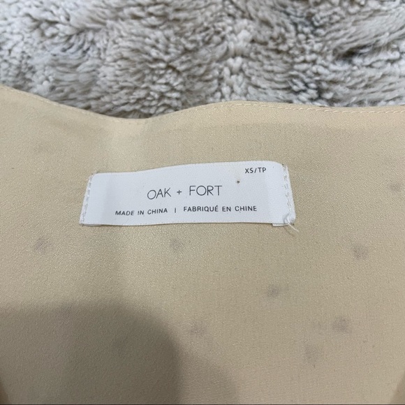 🌟HP🌟OvrSzd XS Oak+Fort Crème Floral Print Prairie Style Long Sleeve Maxi Dress - Picture 5 of 13